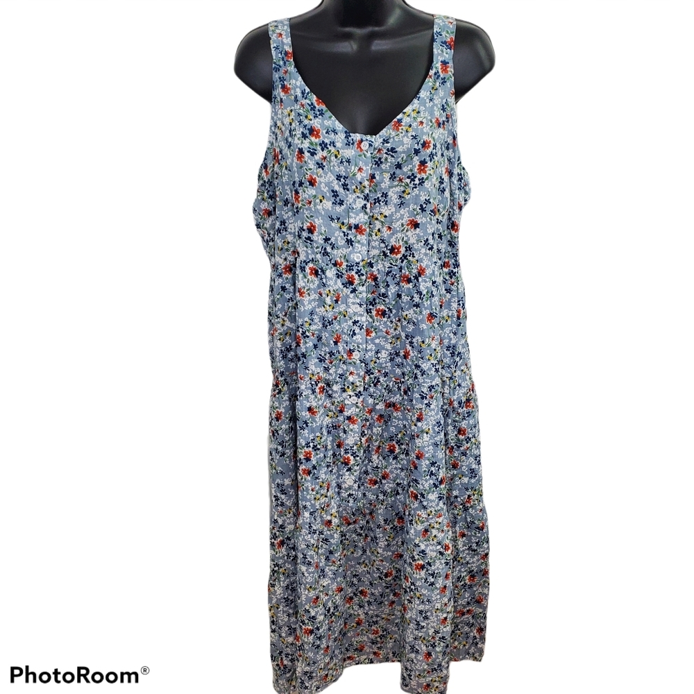 KORI Floral Sundress spring time dress.